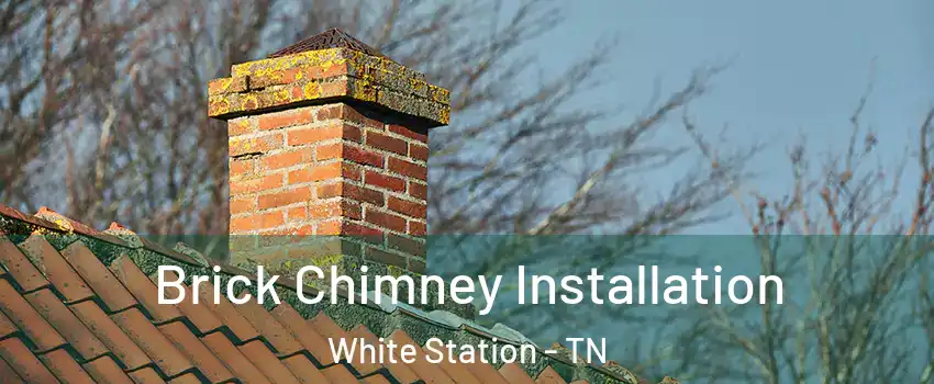 Brick Chimney Installation White Station - TN