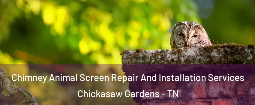 Chimney Animal Screen Repair And Installation Services Chickasaw Gardens - TN