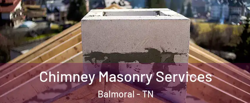 Chimney Masonry Services Balmoral - TN