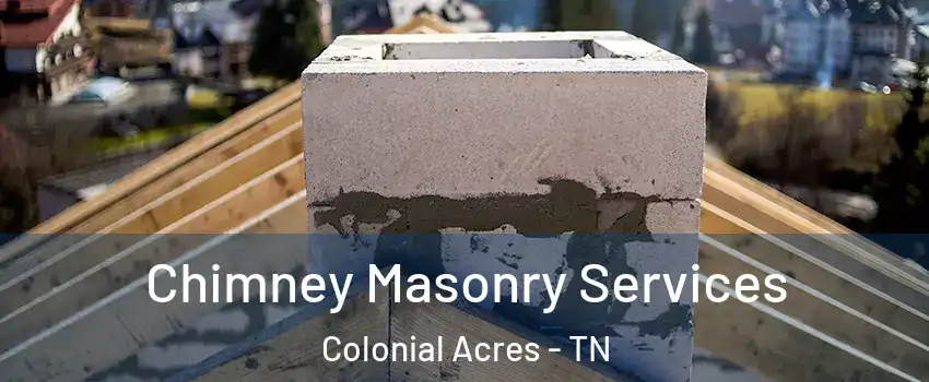 Chimney Masonry Services Colonial Acres - TN