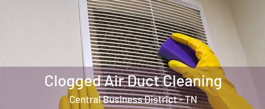 Clogged Air Duct Cleaning Central Business District - TN