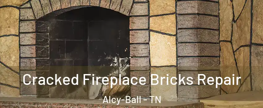 Cracked Fireplace Bricks Repair Alcy-Ball - TN