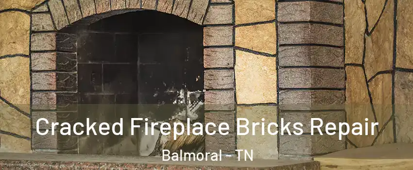 Cracked Fireplace Bricks Repair Balmoral - TN