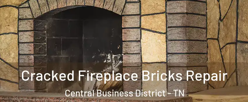 Cracked Fireplace Bricks Repair Central Business District - TN