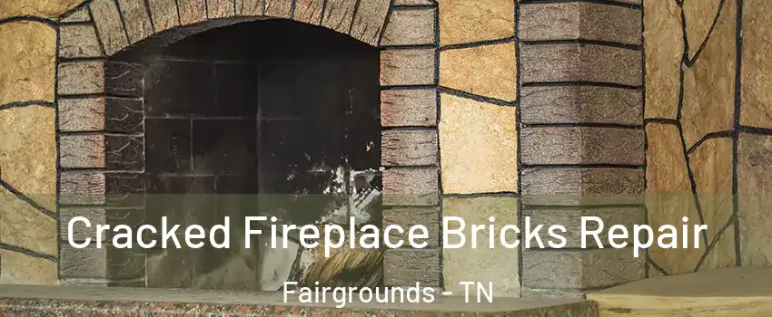 Cracked Fireplace Bricks Repair Fairgrounds - TN