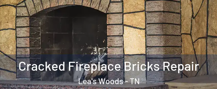 Cracked Fireplace Bricks Repair Lea's Woods - TN