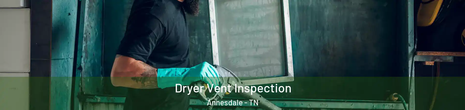 Dryer Vent Inspection Annesdale - TN