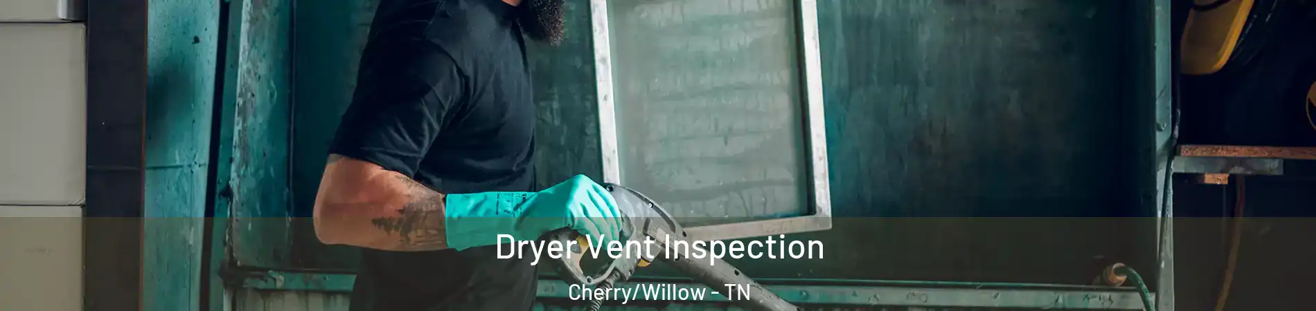 Dryer Vent Inspection Cherry/Willow - TN