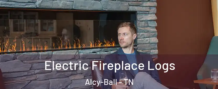 Electric Fireplace Logs Alcy-Ball - TN