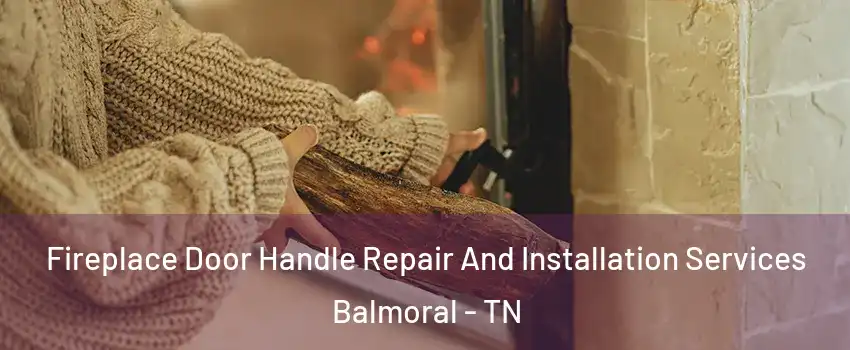 Fireplace Door Handle Repair And Installation Services Balmoral - TN