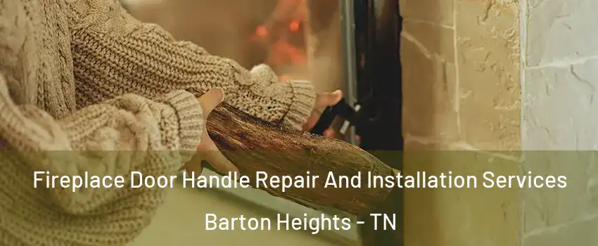 Fireplace Door Handle Repair And Installation Services Barton Heights - TN