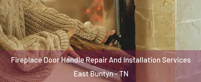 Fireplace Door Handle Repair And Installation Services East Buntyn - TN