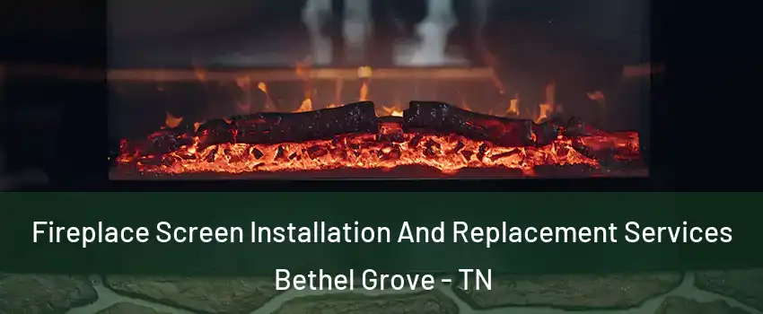 Fireplace Screen Installation And Replacement Services Bethel Grove - TN