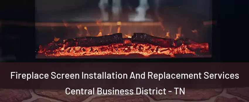 Fireplace Screen Installation And Replacement Services Central Business District - TN