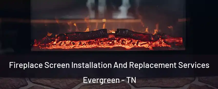 Fireplace Screen Installation And Replacement Services Evergreen - TN