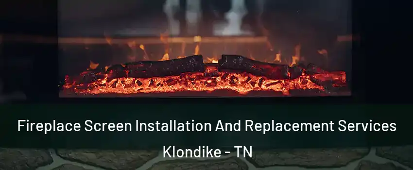 Fireplace Screen Installation And Replacement Services Klondike - TN