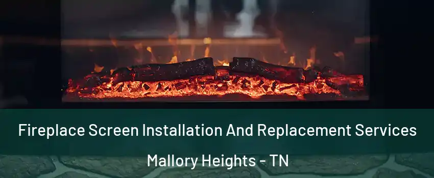 Fireplace Screen Installation And Replacement Services Mallory Heights - TN