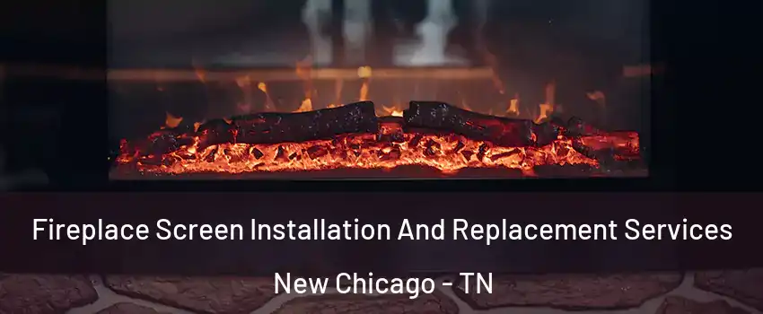 Fireplace Screen Installation And Replacement Services New Chicago - TN