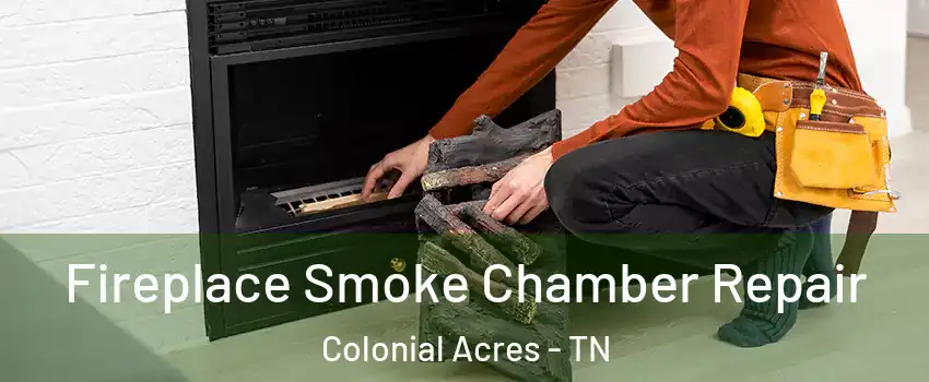 Fireplace Smoke Chamber Repair Colonial Acres - TN