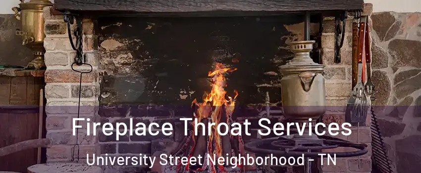 Fireplace Throat Services University Street Neighborhood - TN