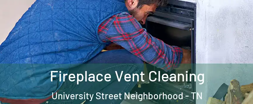 Fireplace Vent Cleaning University Street Neighborhood - TN