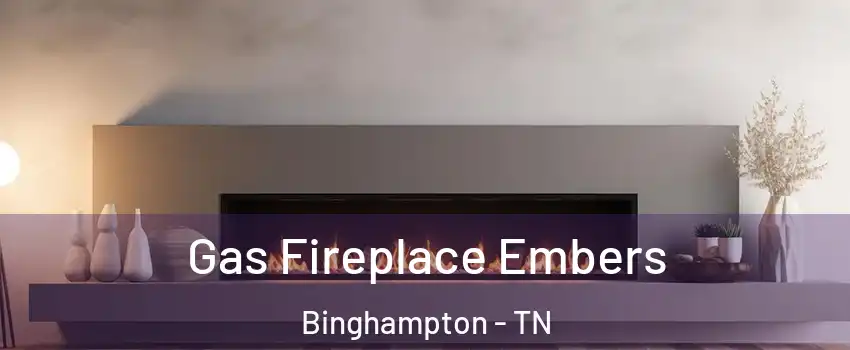 Gas Fireplace Embers Binghampton - TN