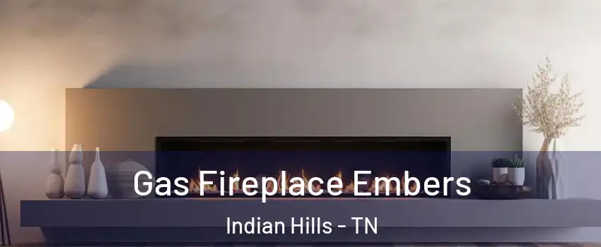 Gas Fireplace Embers Indian Hills - TN