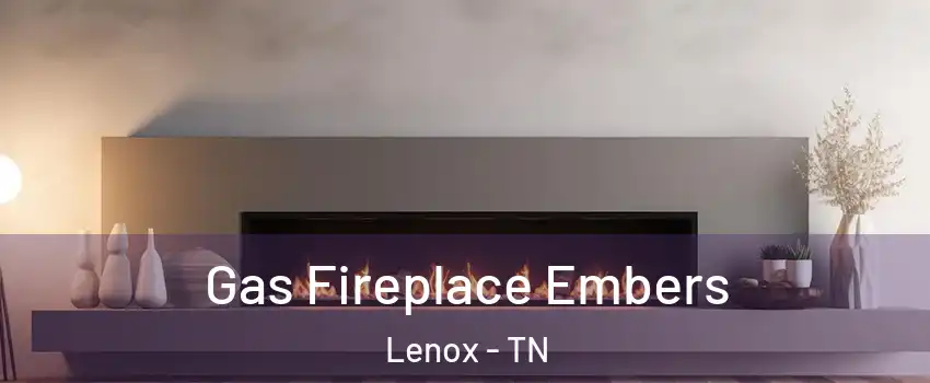 Gas Fireplace Embers Lenox - TN