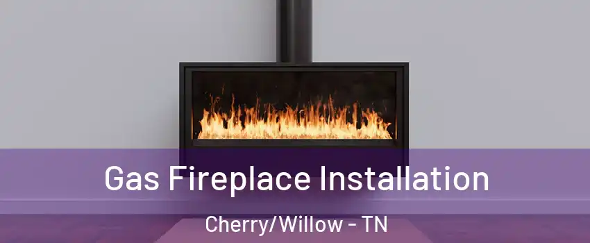 Gas Fireplace Installation Cherry/Willow - TN