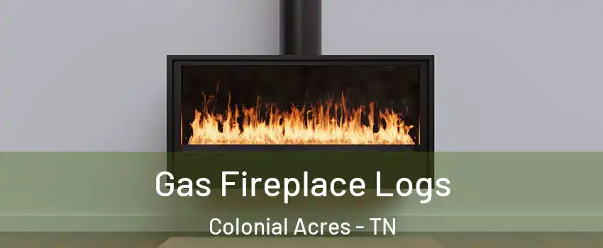 Gas Fireplace Logs Colonial Acres - TN