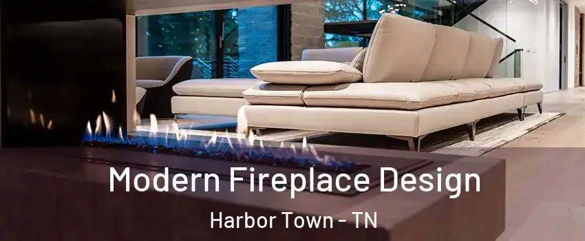 Modern Fireplace Design Harbor Town - TN