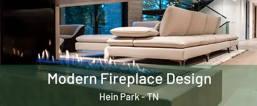 Modern Fireplace Design Hein Park - TN