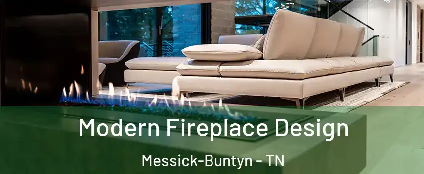 Modern Fireplace Design Messick-Buntyn - TN