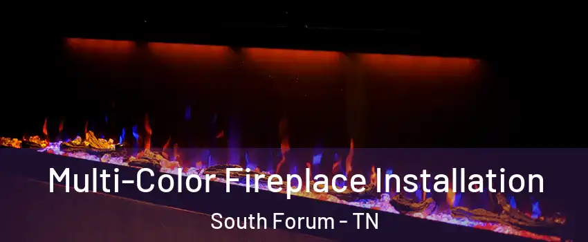 Multi-Color Fireplace Installation South Forum - TN