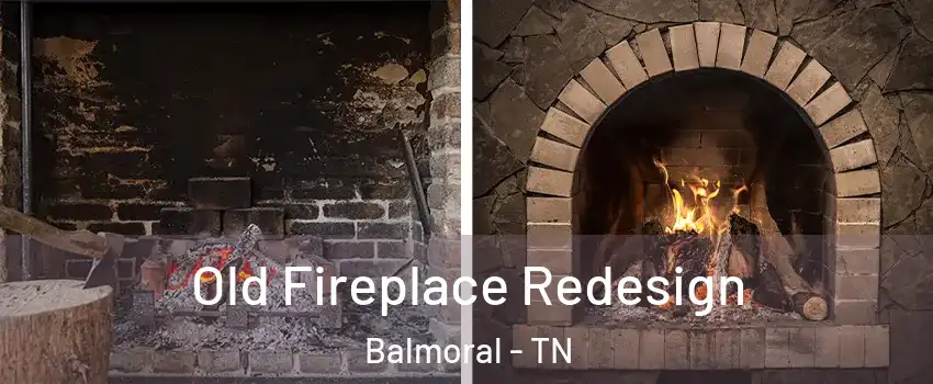 Old Fireplace Redesign Balmoral - TN