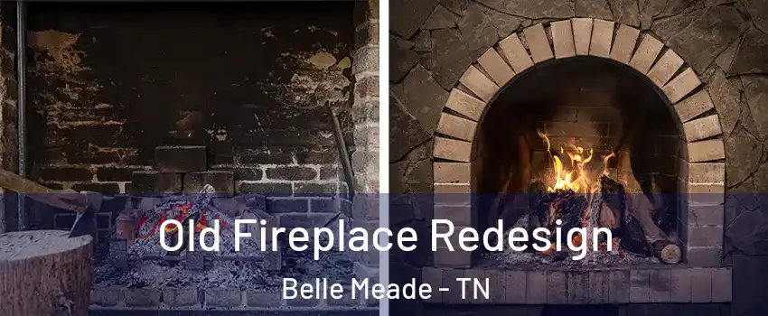 Old Fireplace Redesign Belle Meade - TN