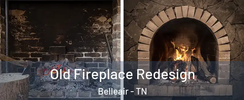 Old Fireplace Redesign Belleair - TN