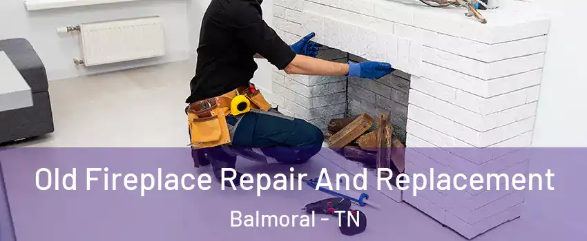 Old Fireplace Repair And Replacement Balmoral - TN