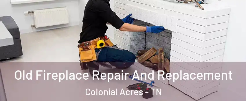 Old Fireplace Repair And Replacement Colonial Acres - TN