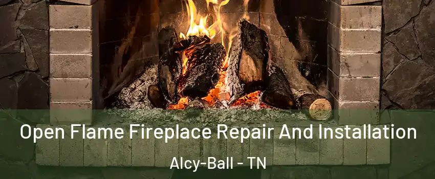 Open Flame Fireplace Repair And Installation Alcy-Ball - TN