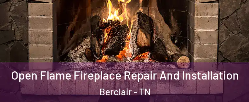 Open Flame Fireplace Repair And Installation Berclair - TN