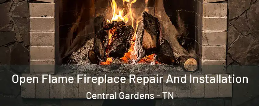 Open Flame Fireplace Repair And Installation Central Gardens - TN