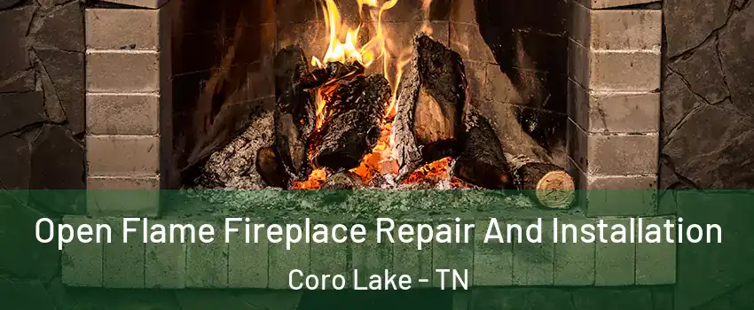 Open Flame Fireplace Repair And Installation Coro Lake - TN