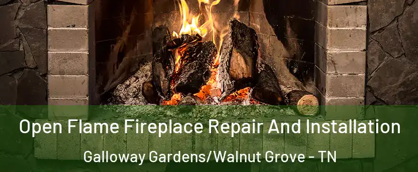 Open Flame Fireplace Repair And Installation Galloway Gardens/Walnut Grove - TN