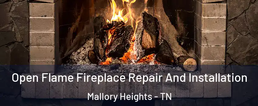 Open Flame Fireplace Repair And Installation Mallory Heights - TN