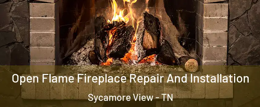 Open Flame Fireplace Repair And Installation Sycamore View - TN