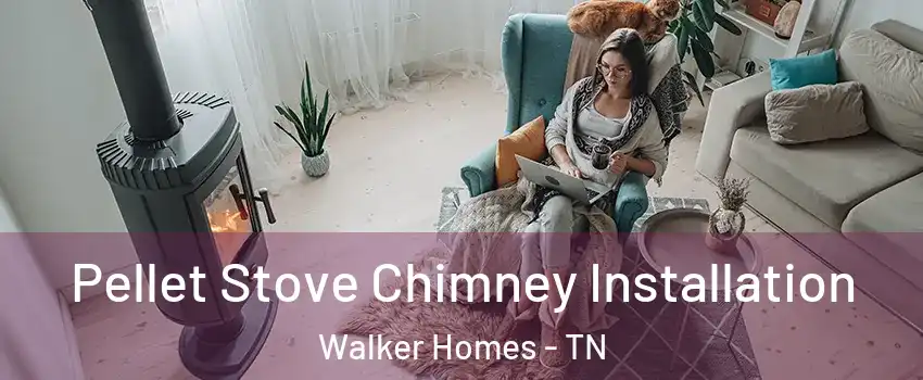 Pellet Stove Chimney Installation Walker Homes - TN