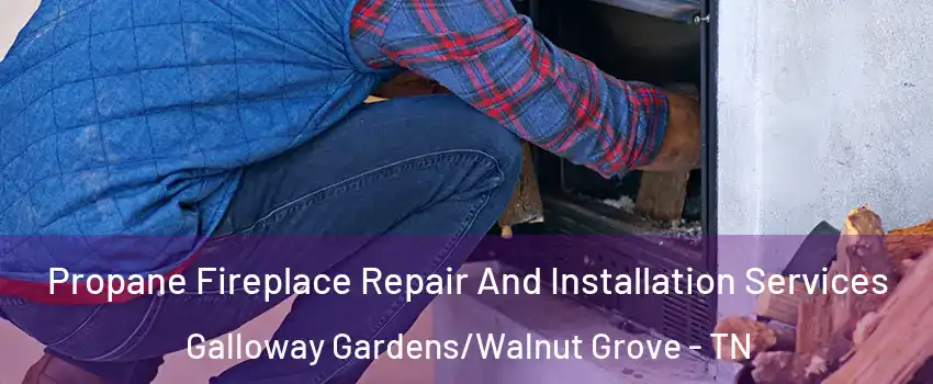 Propane Fireplace Repair And Installation Services Galloway Gardens/Walnut Grove - TN