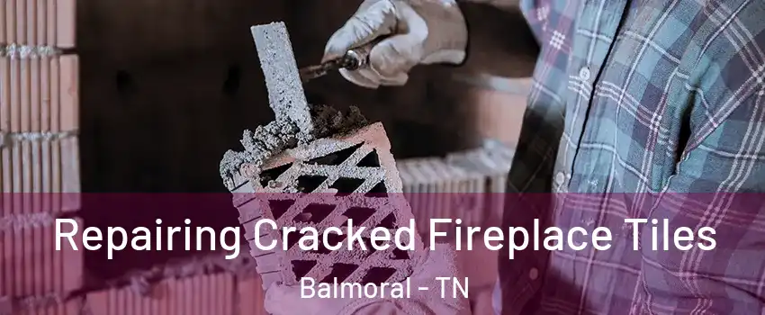 Repairing Cracked Fireplace Tiles Balmoral - TN