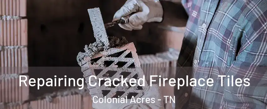 Repairing Cracked Fireplace Tiles Colonial Acres - TN